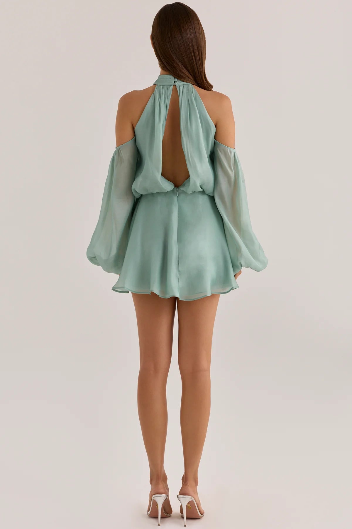 Garance Robe Courte Vert Jade