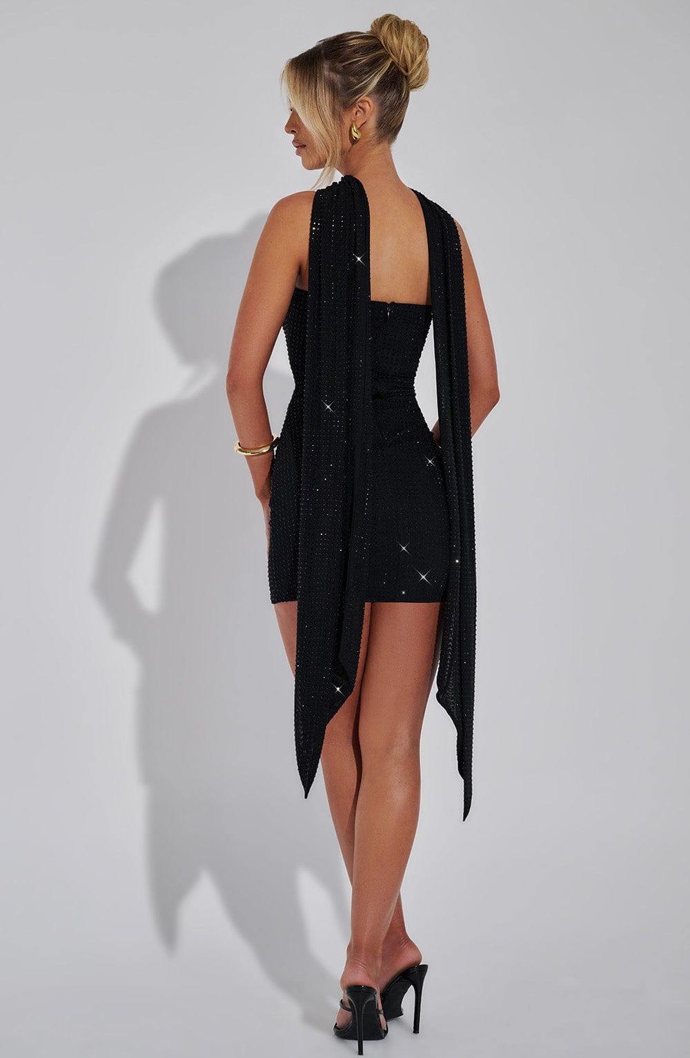 Robe courte Ginni - Noir