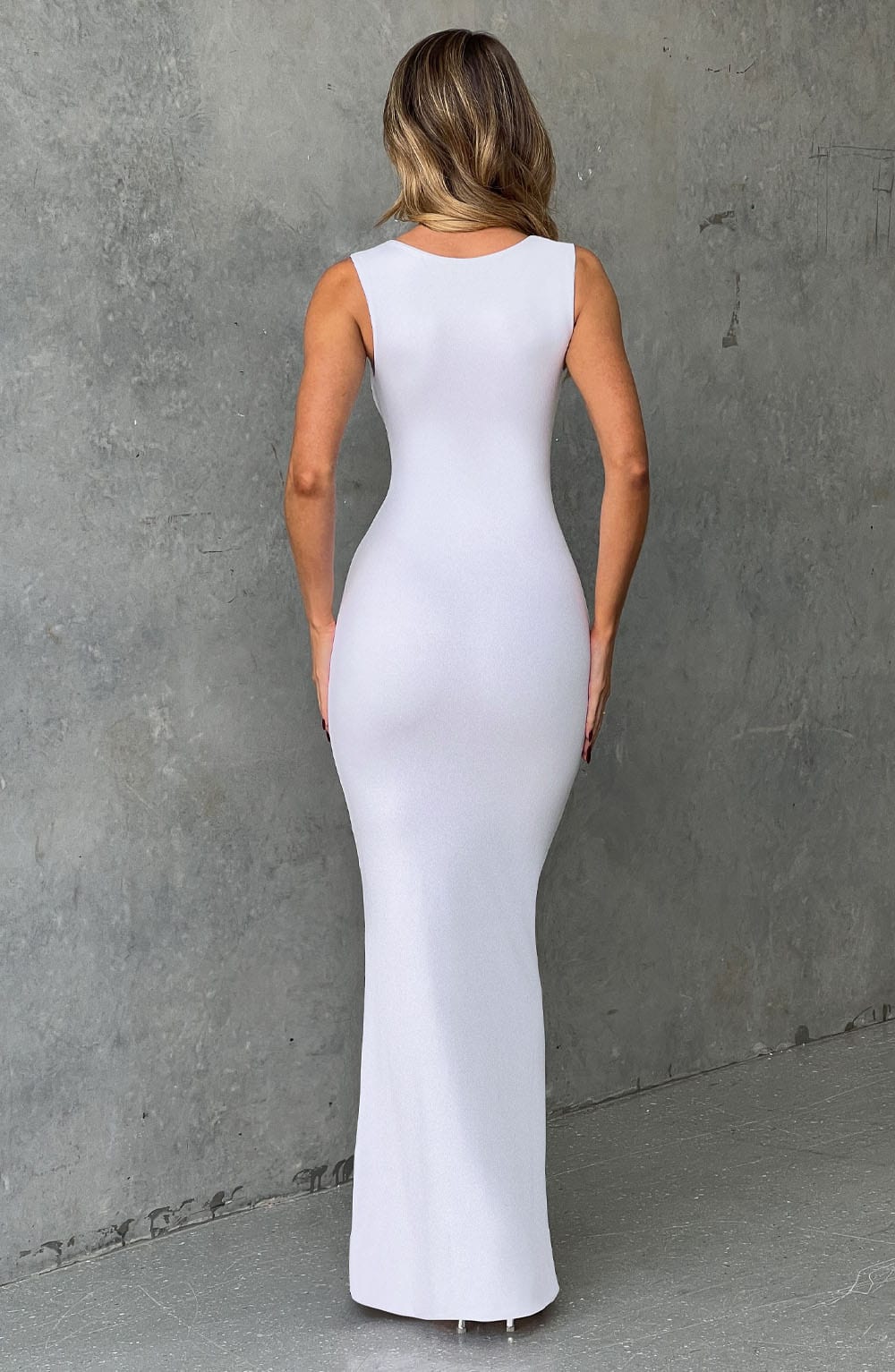 Robe longue Hadley - Blanc