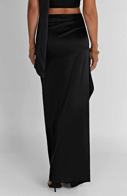 Halsey Maxi Skirt - Black