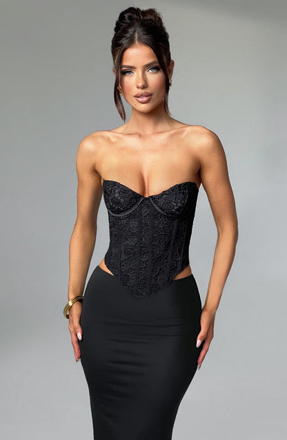 Harlow Corset - Black