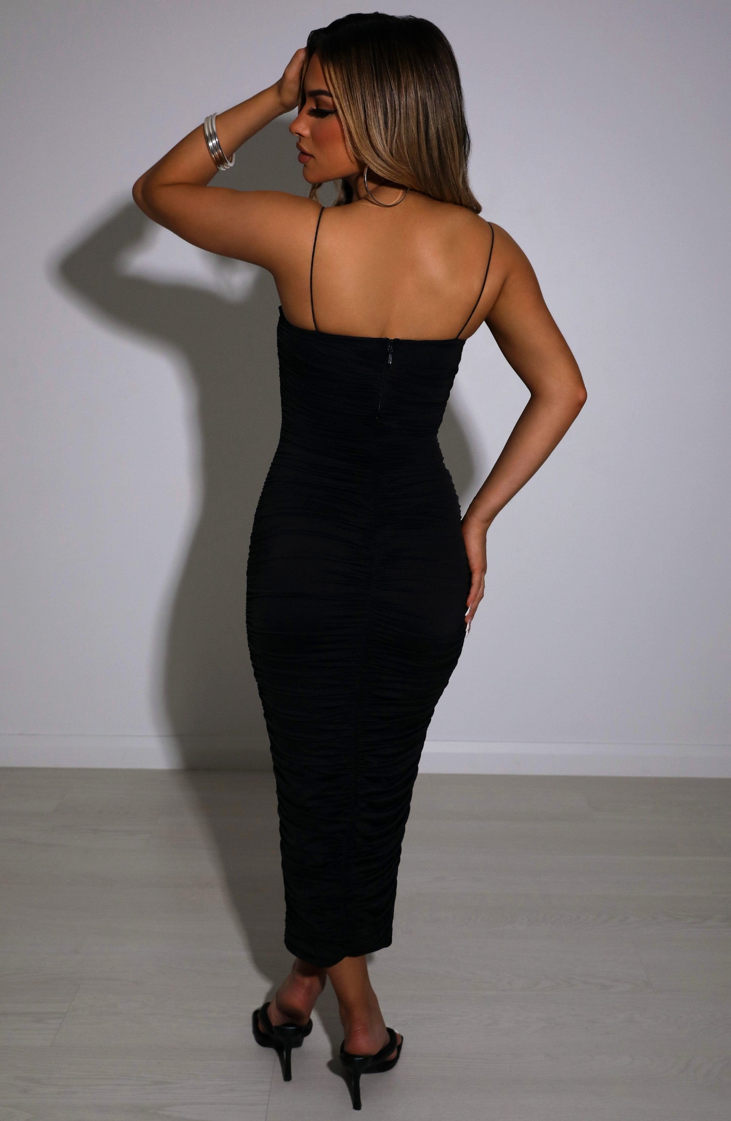 Robe longue Haven - Noir