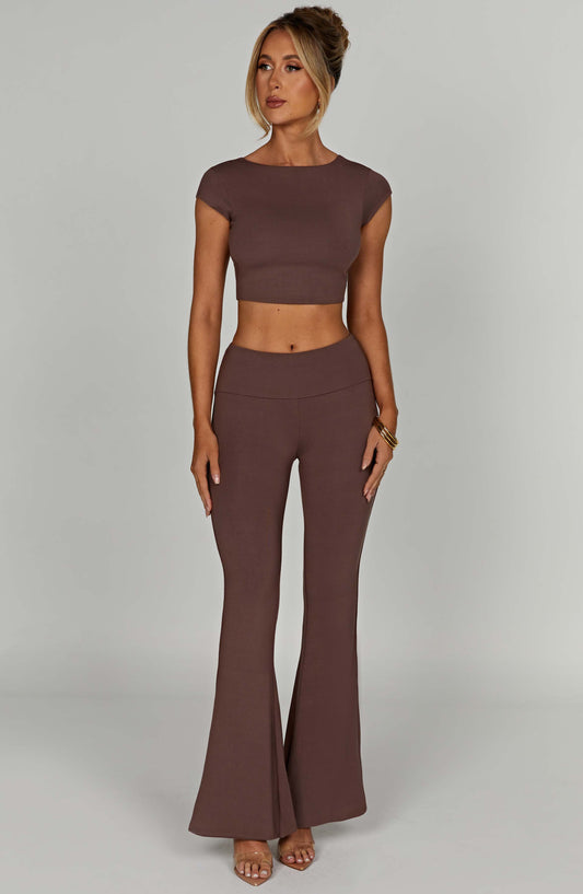 Pantalon Heidi - Chocolat