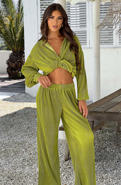 Pantalon Indi - Vert