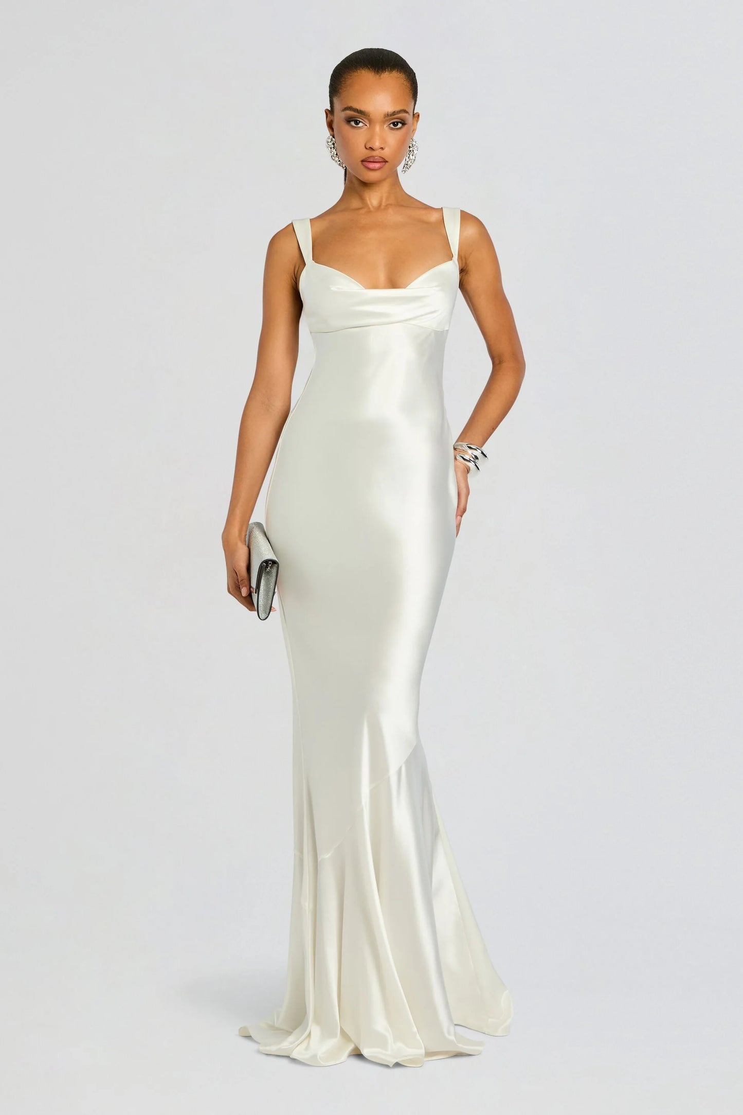 Iris Robe Longue — Blanc - Blanc