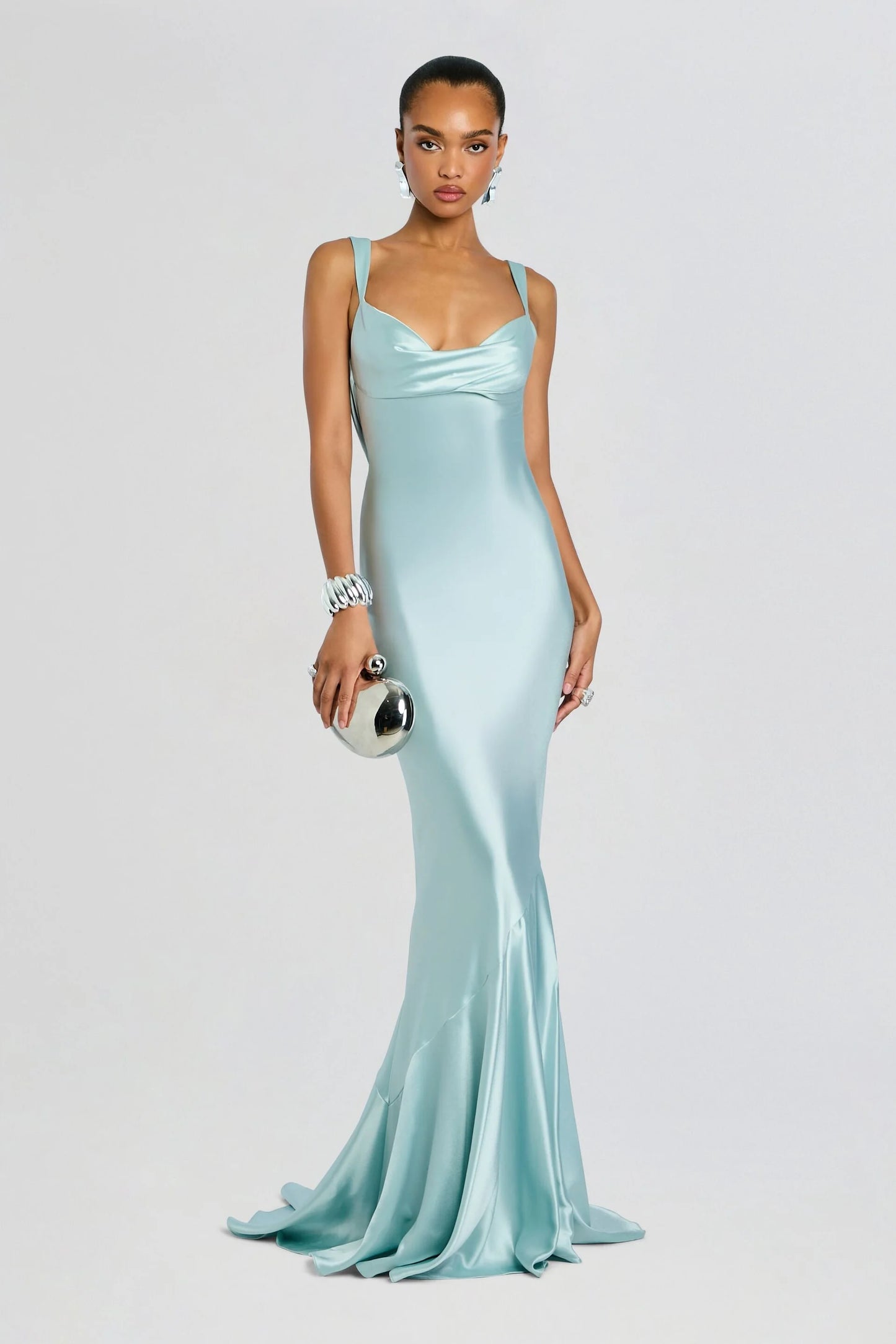 Iris Robe Longue — Bleu Ciel - Bleu Ciel