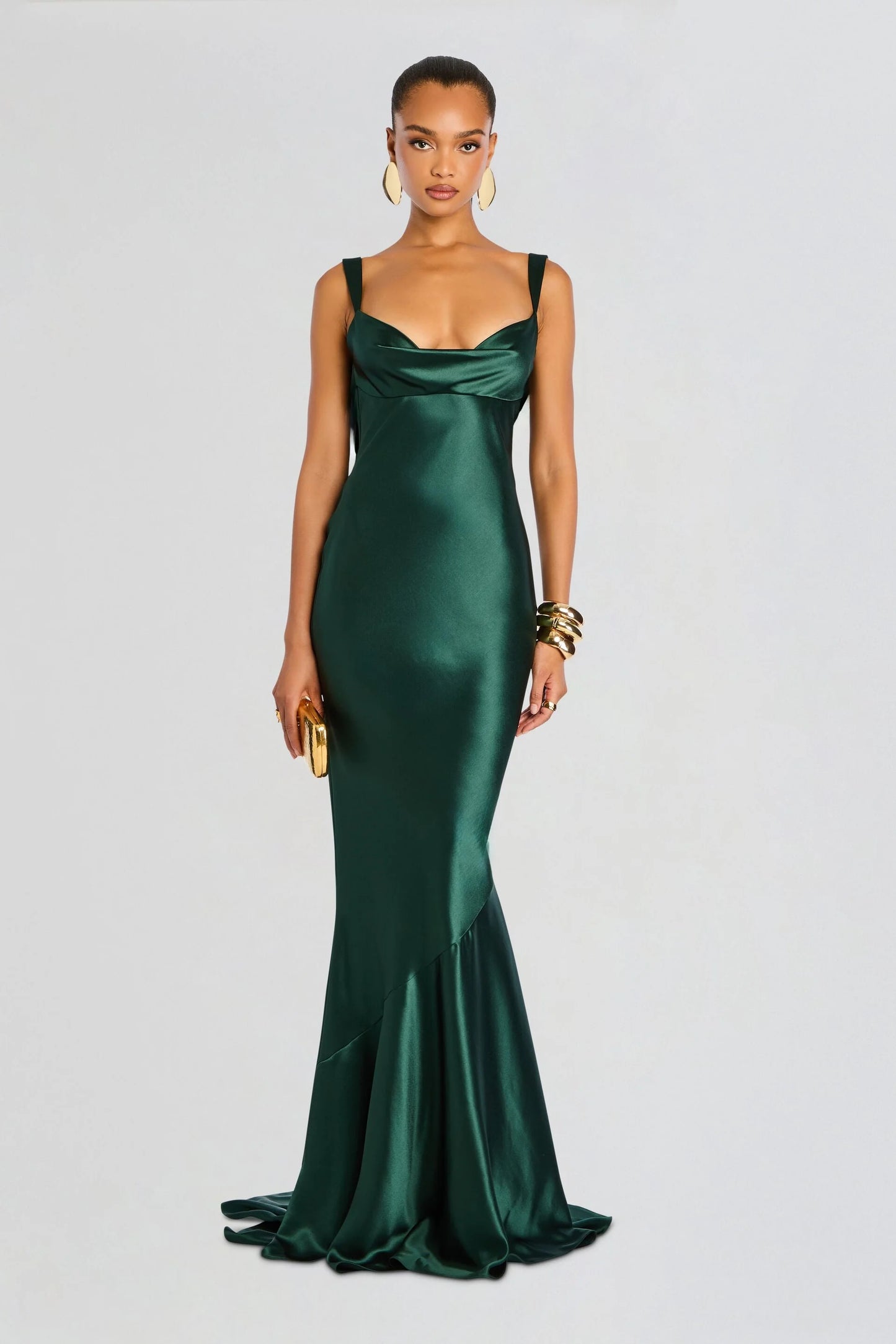Iris Robe Longue — Vert - Vert