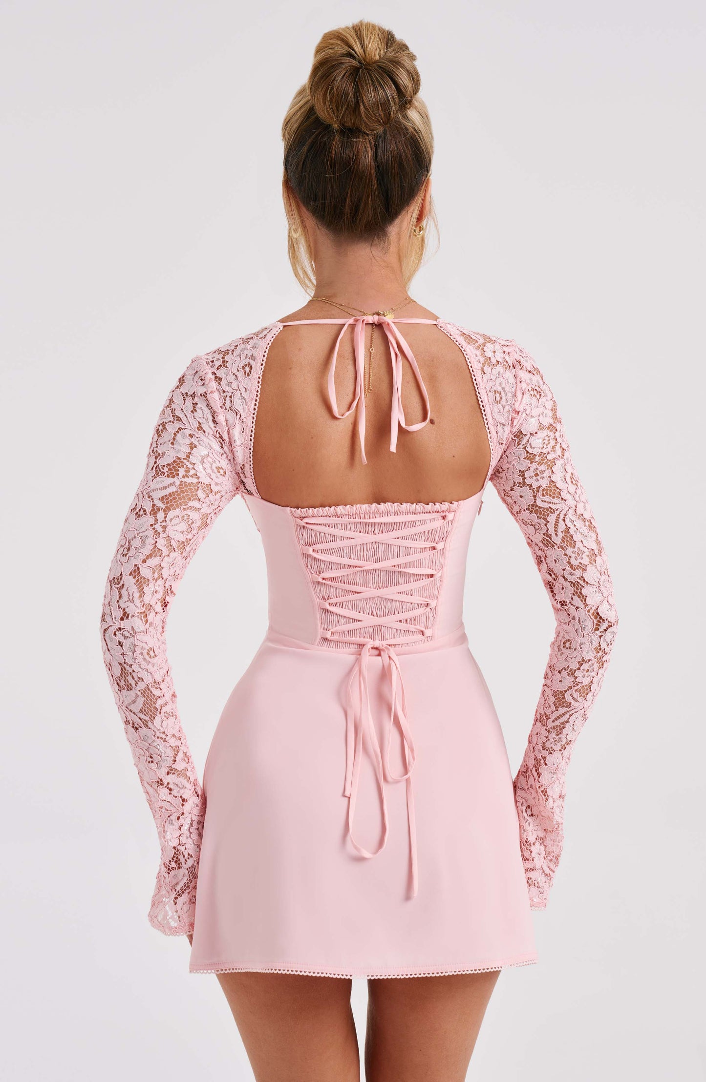 Robe courte Jacinta - Blush