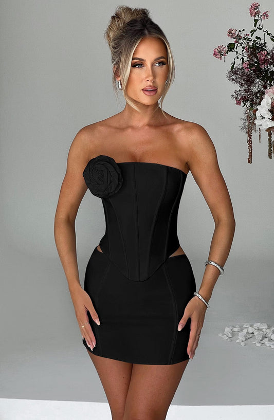 Corset Jacquie - Noir