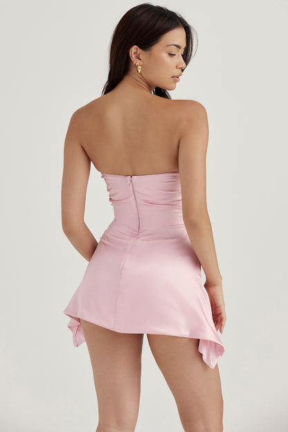 Sixtine Robe Courte Rose