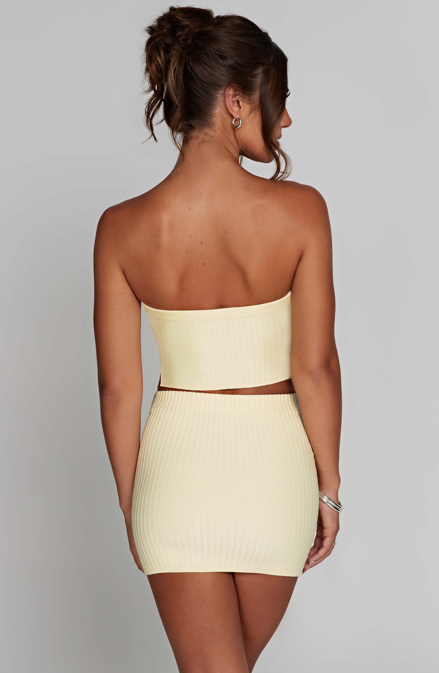 Jaz Mini Skirt - Lemon