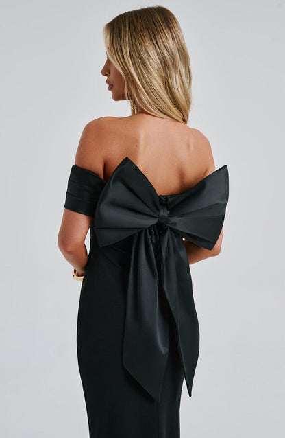 Robe longue Joanna - Noir