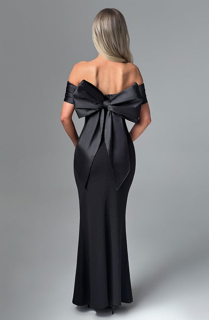 Robe longue Joanna - Noir