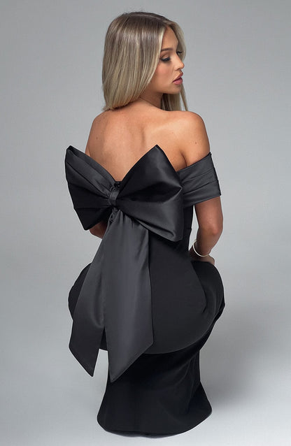 Robe longue Joanna - Noir