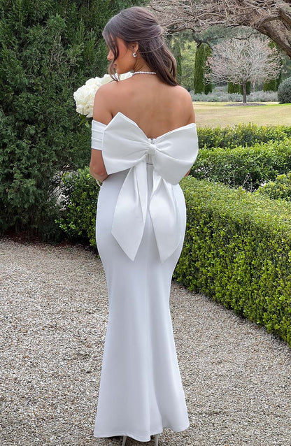 Robe longue Joanna - Ivoire