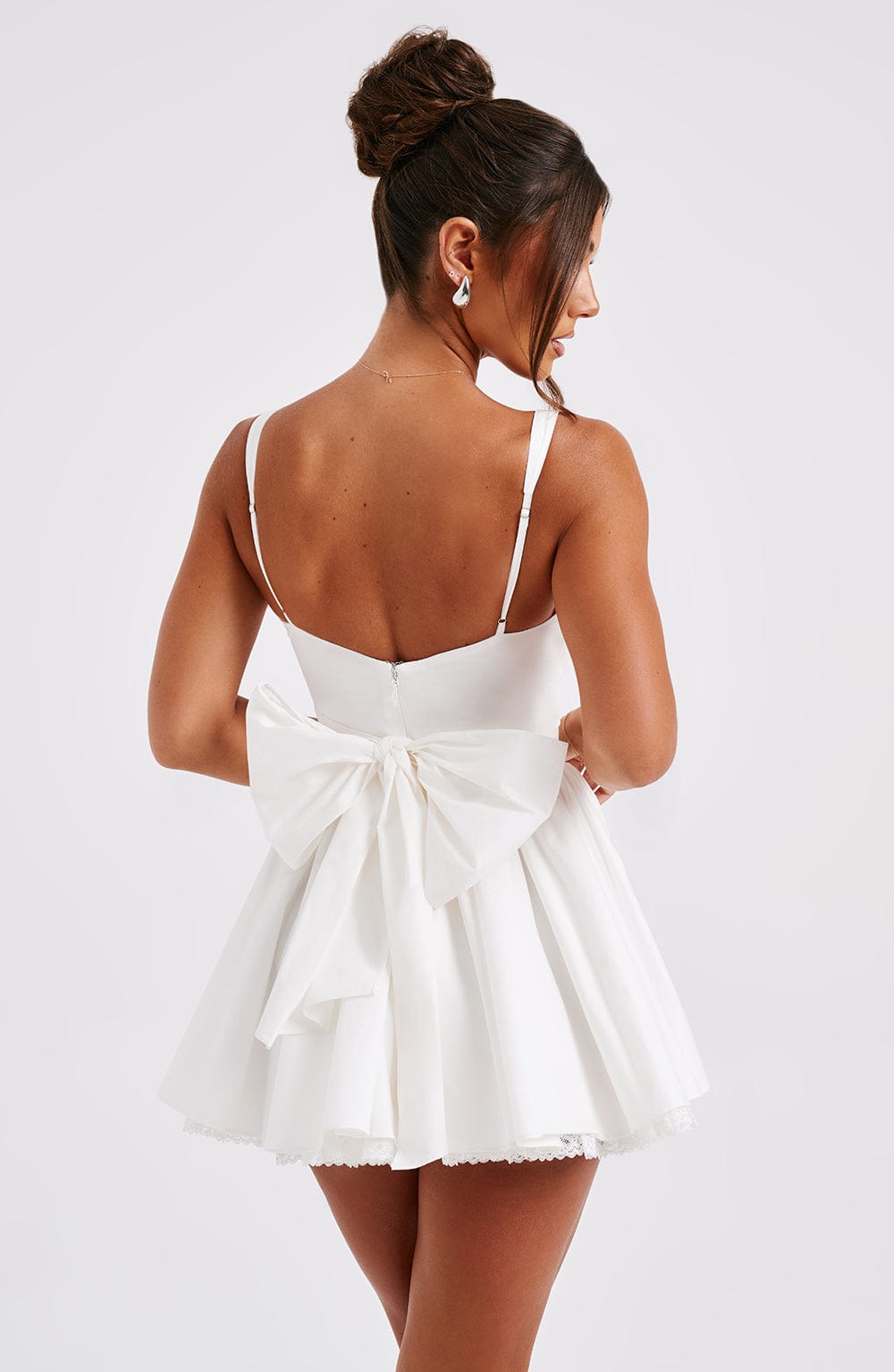 Robe courte Josie - Blanche