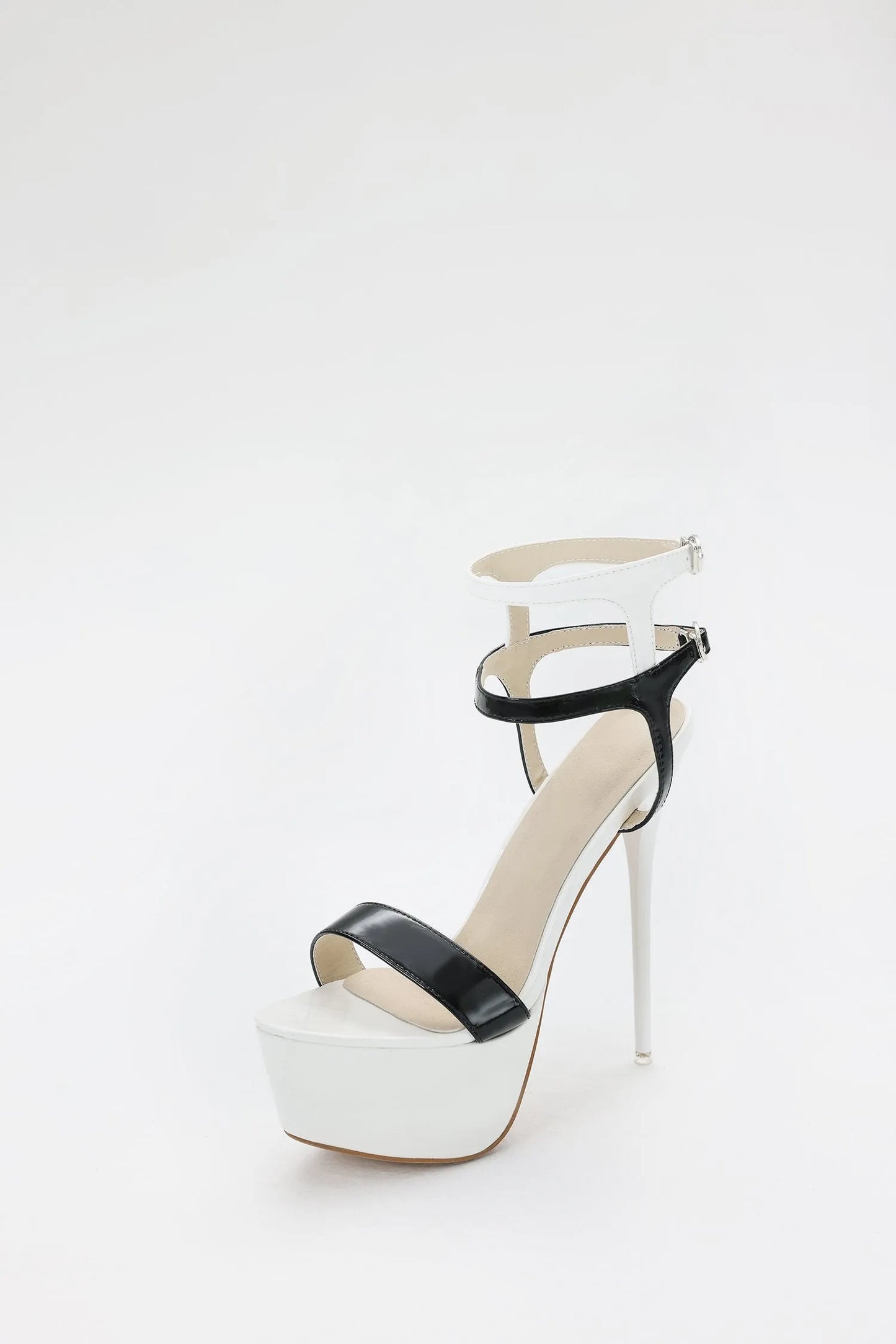 Vertige Contrast Heels – Two-tone