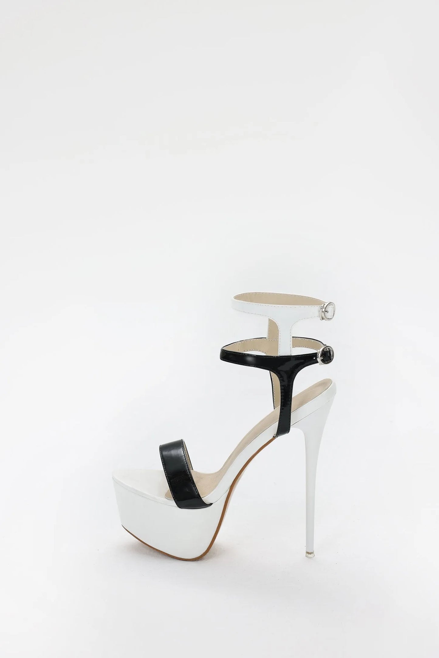 Vertige Contrast Heels – Two-tone