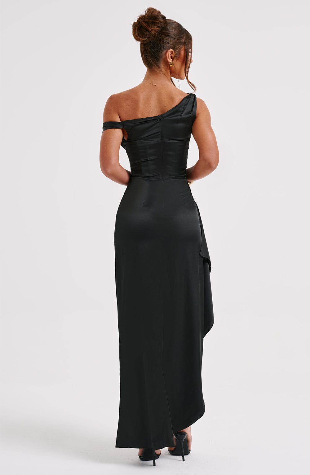 Robe longue Julienne - Noir