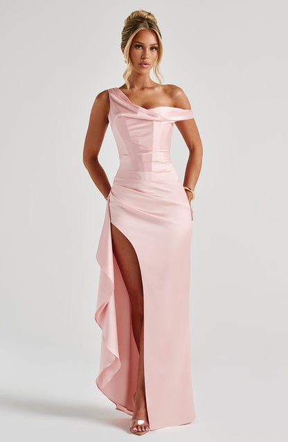 Robe longue Julienne - Blush