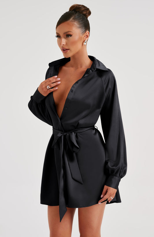 Robe courte Kara - Noir