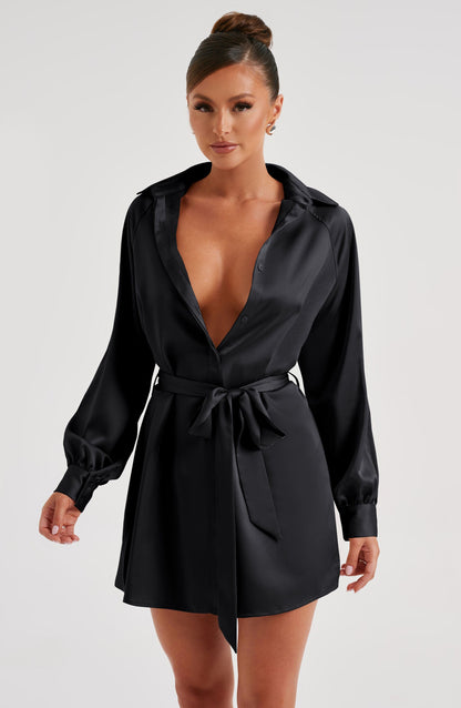 Robe courte Kara - Noir