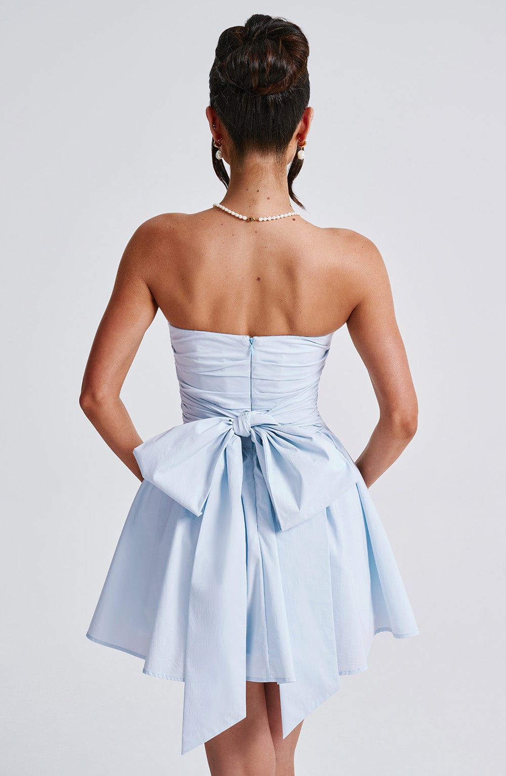 Robe courte Katrina - Bleu