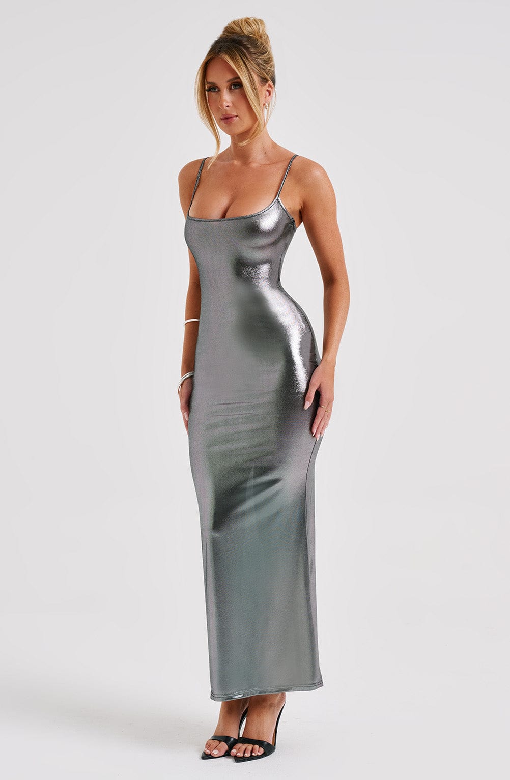 Robe longue Kyranni - Bronze