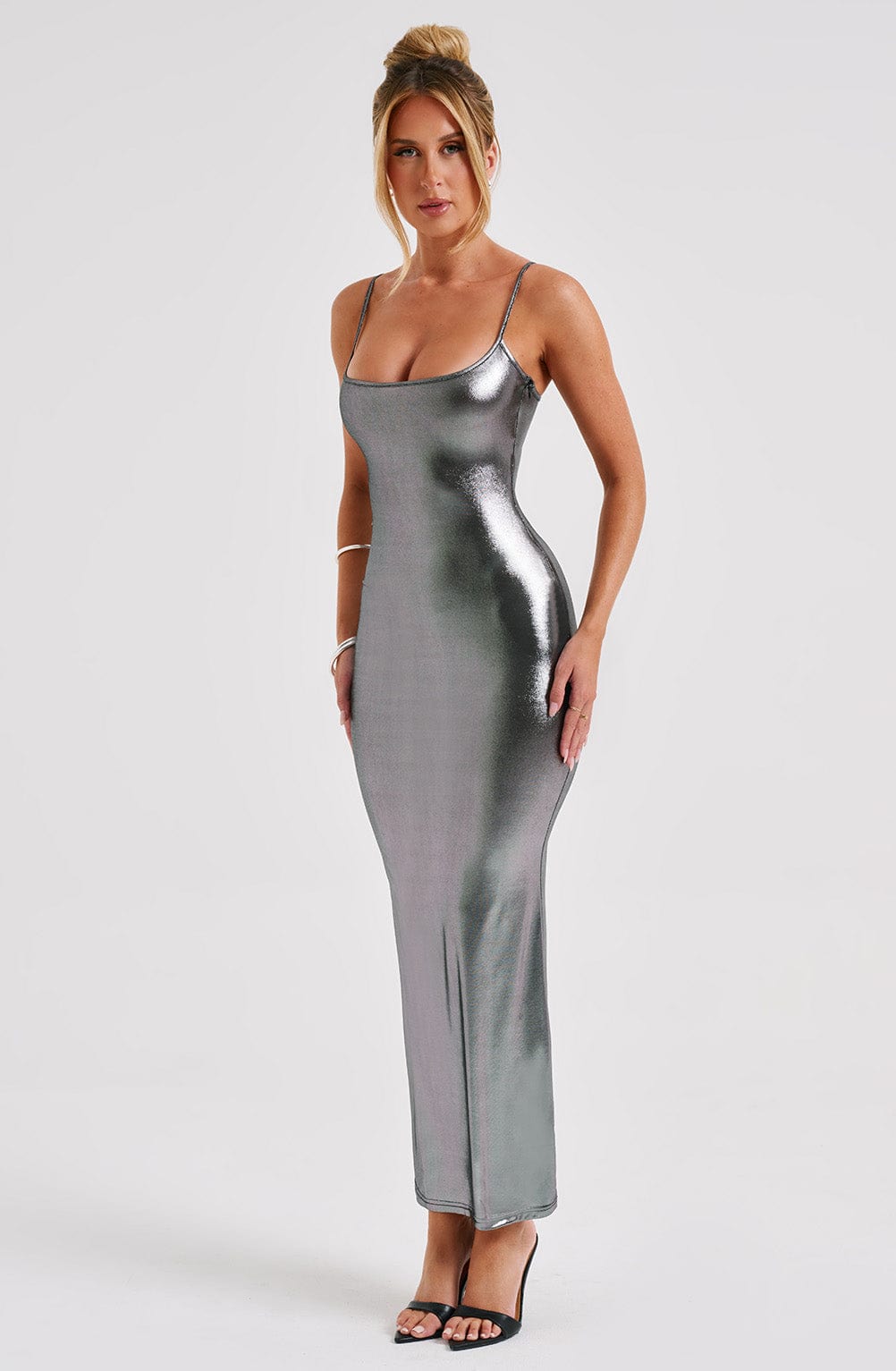 Robe longue Kyranni - Bronze