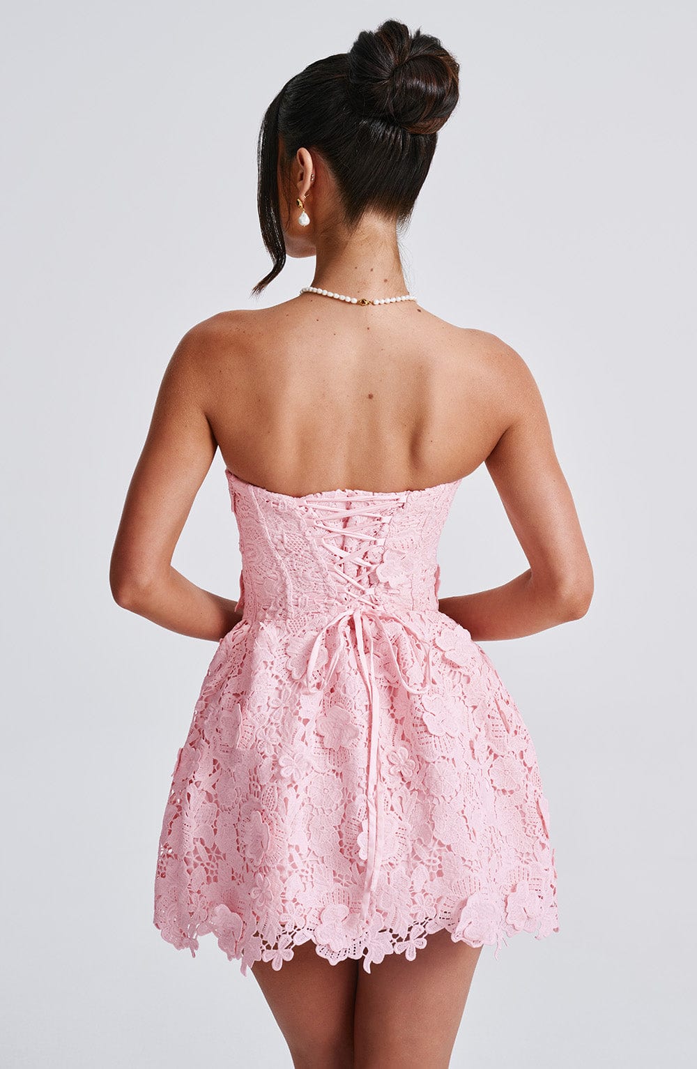 Robe courte Leona - Blush