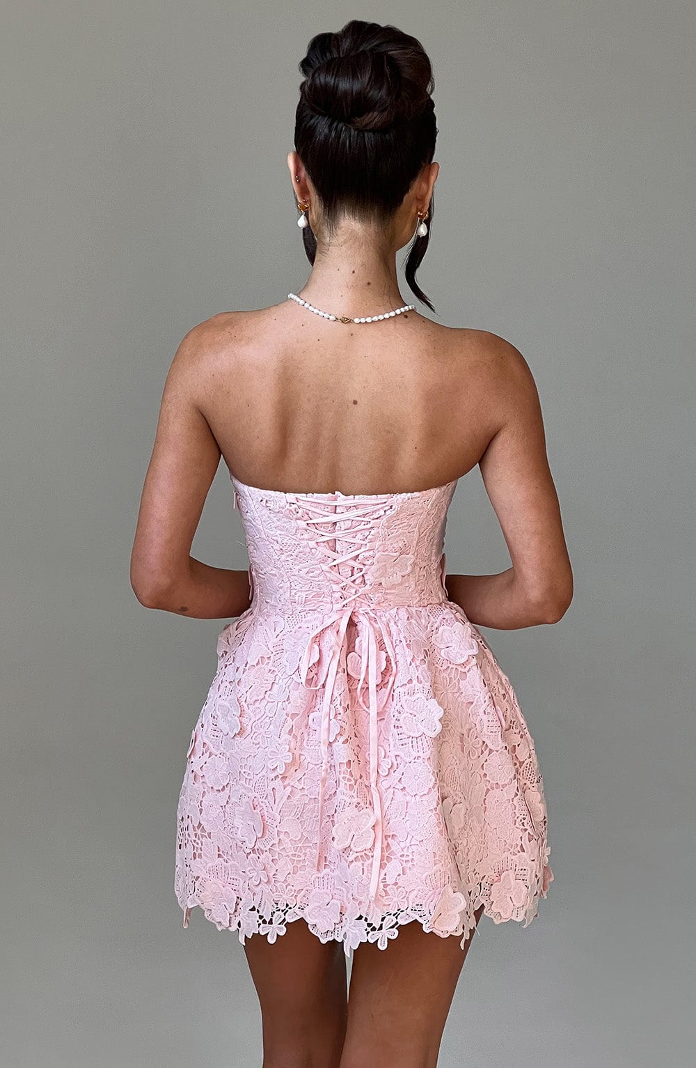 Robe courte Leona - Blush