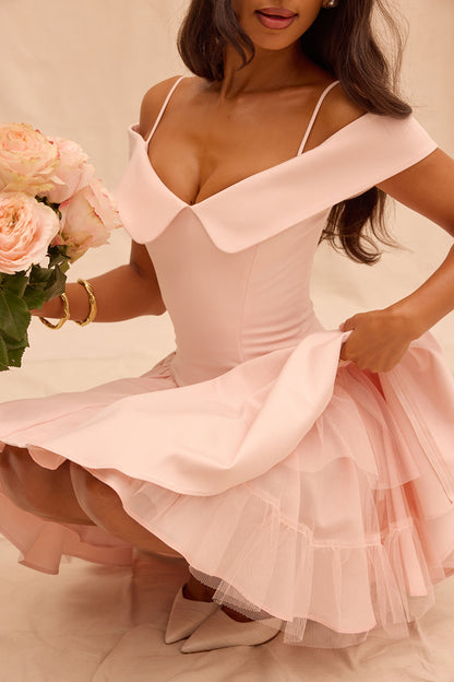 Florine Robe Courte — Rose