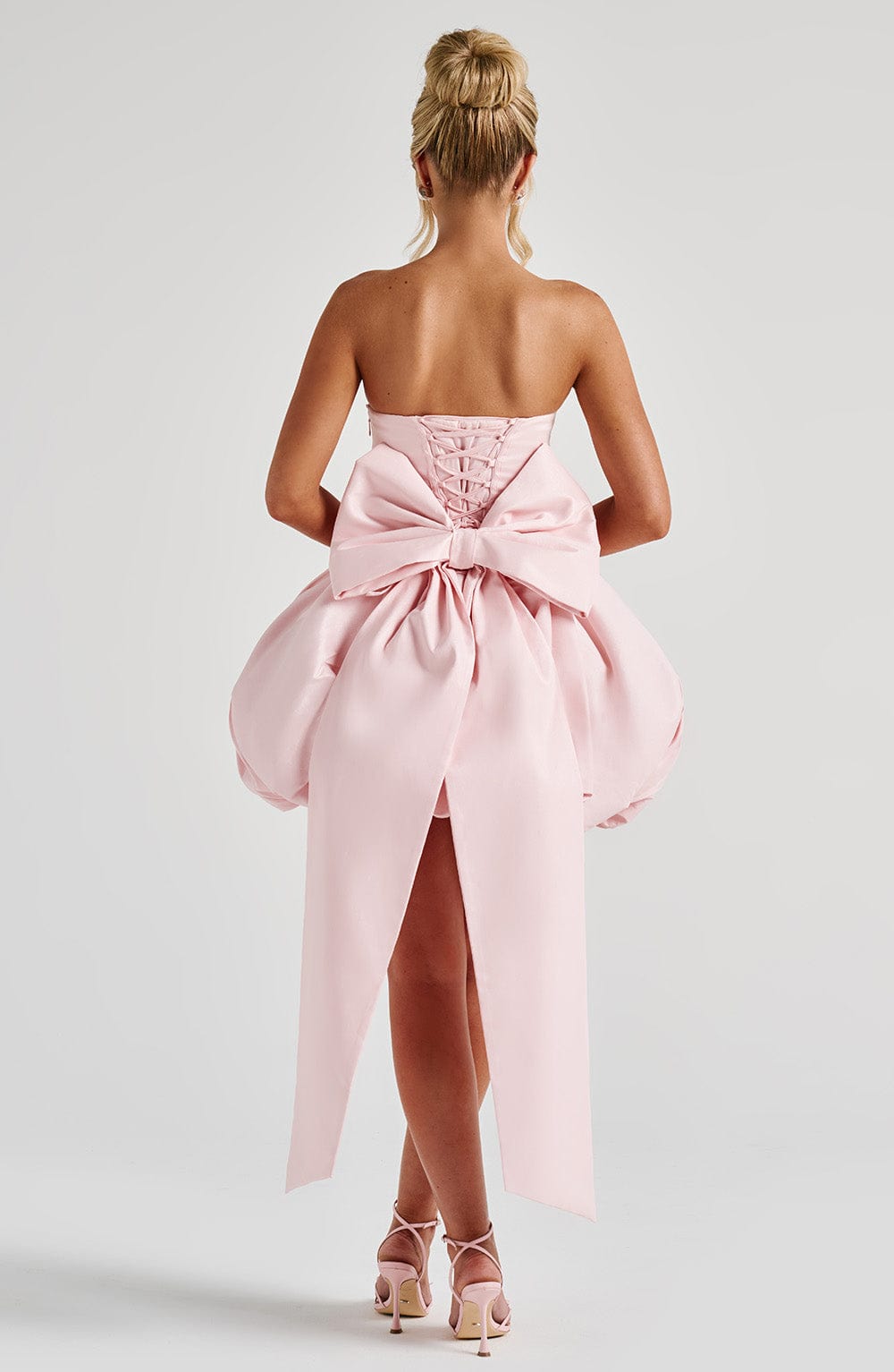 Robe courte Lotus - Blush