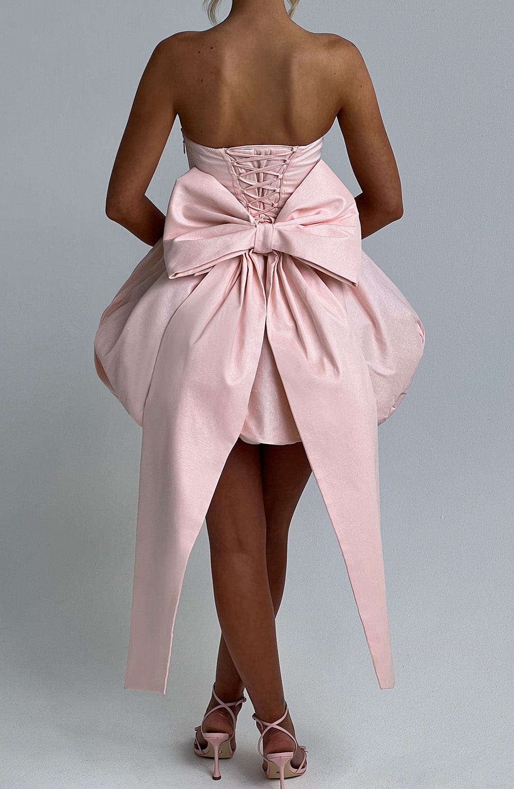 Robe courte Lotus - Blush