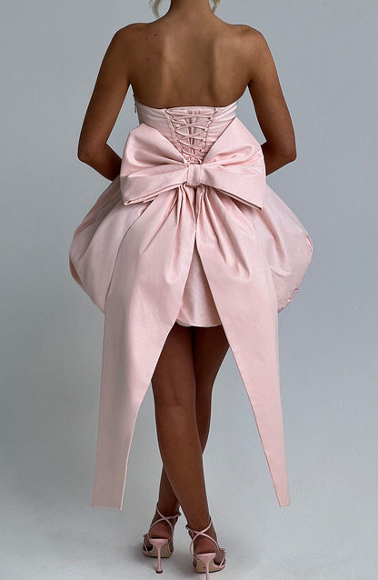 Robe courte Lotus - Blush