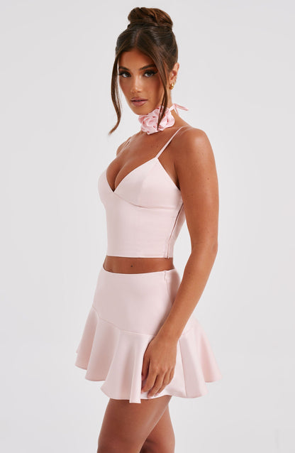 Mini-jupe Louisa - Blush