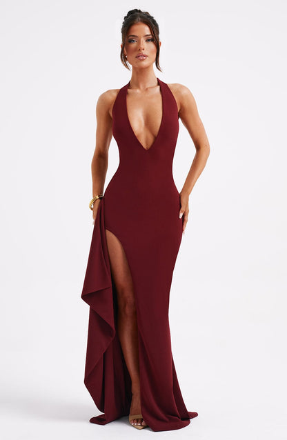 Robe longue Luella - Bordeaux