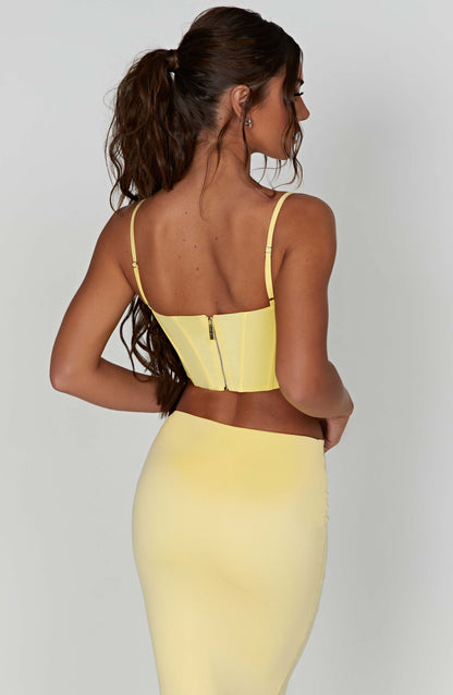 Corset Maddie - Citron