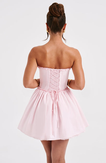 Robe courte Maeve - Blush