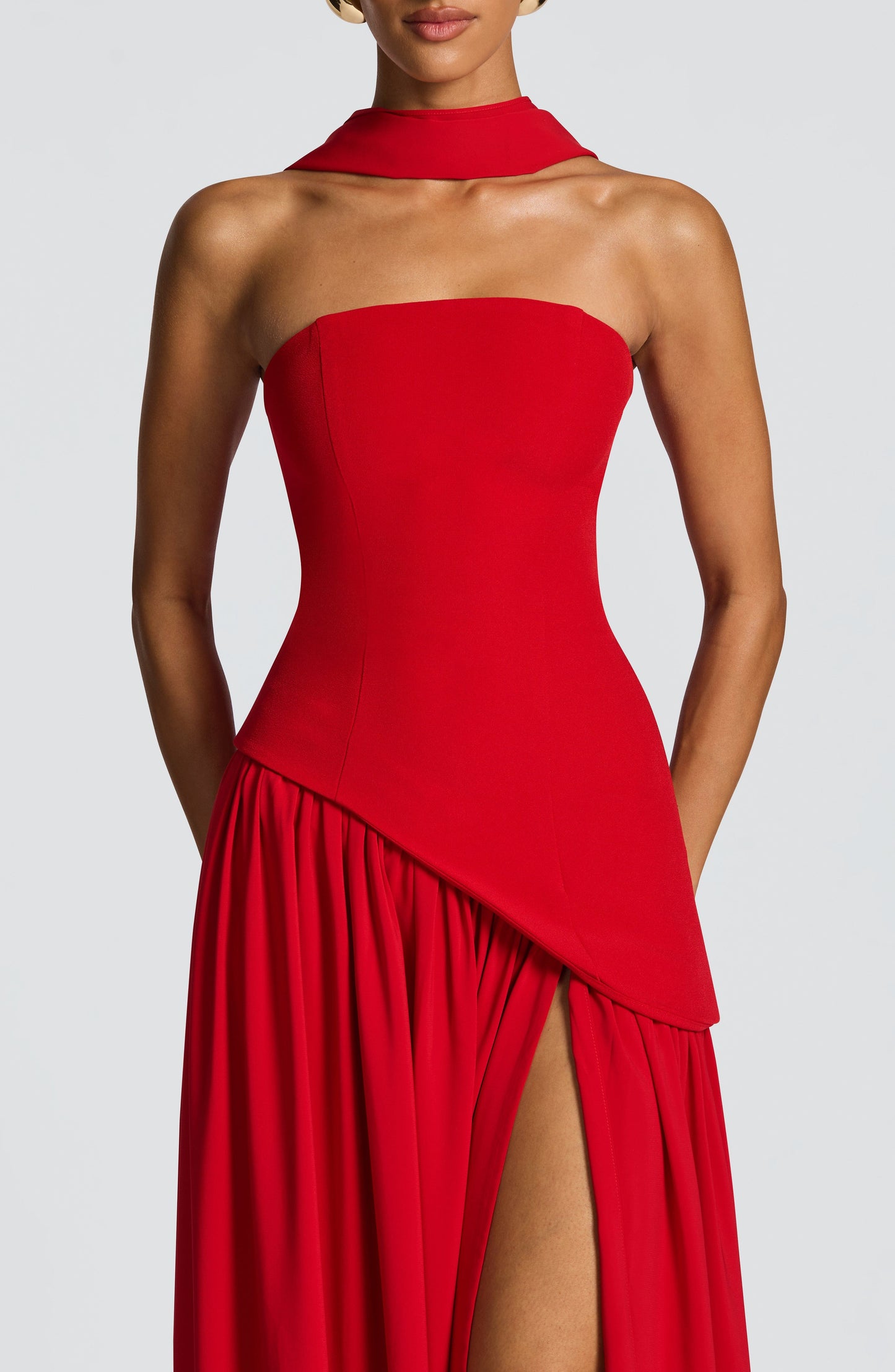 Maliyah Robe Longue - Rouge