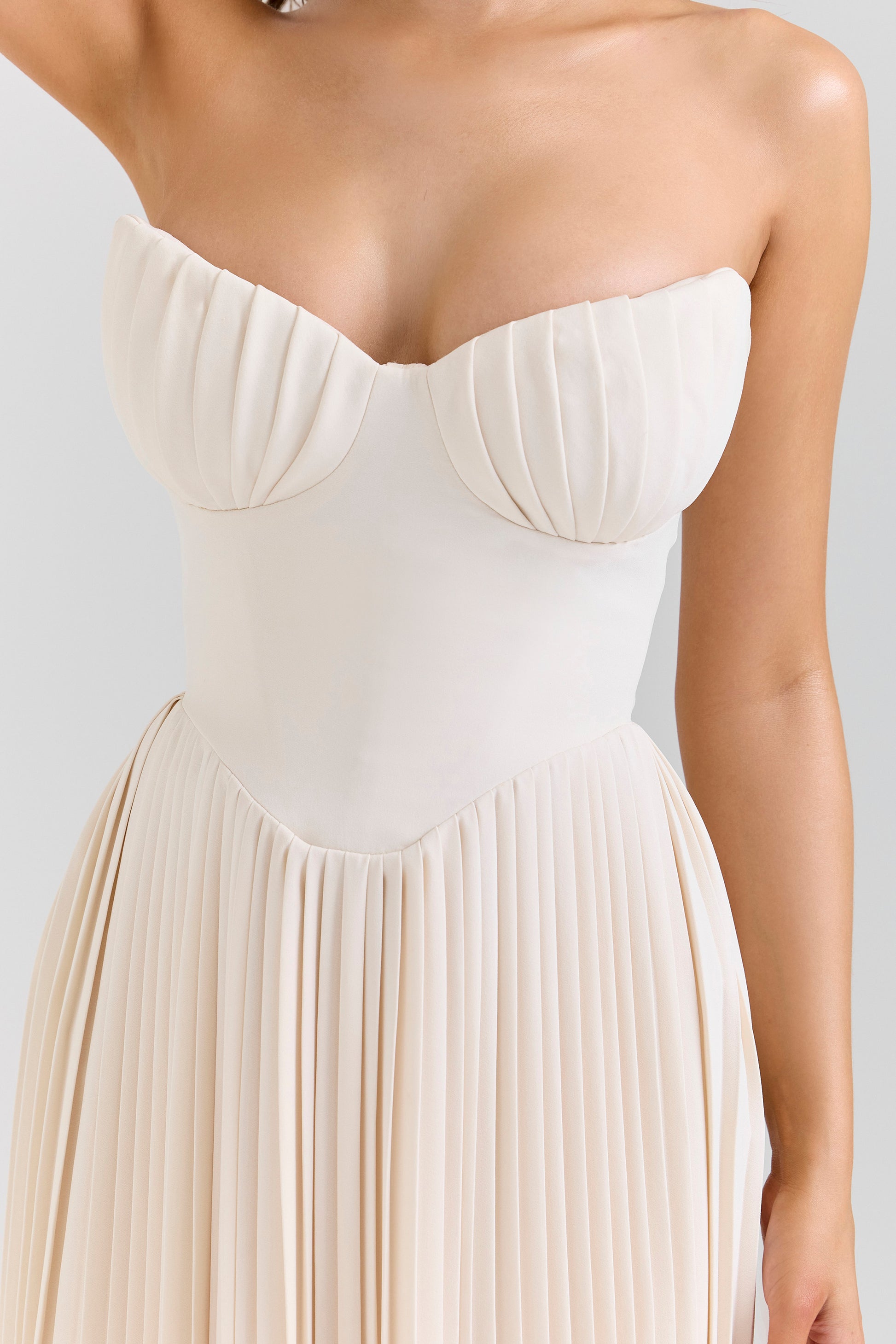 Ophélie Robe Longue Ivoire
