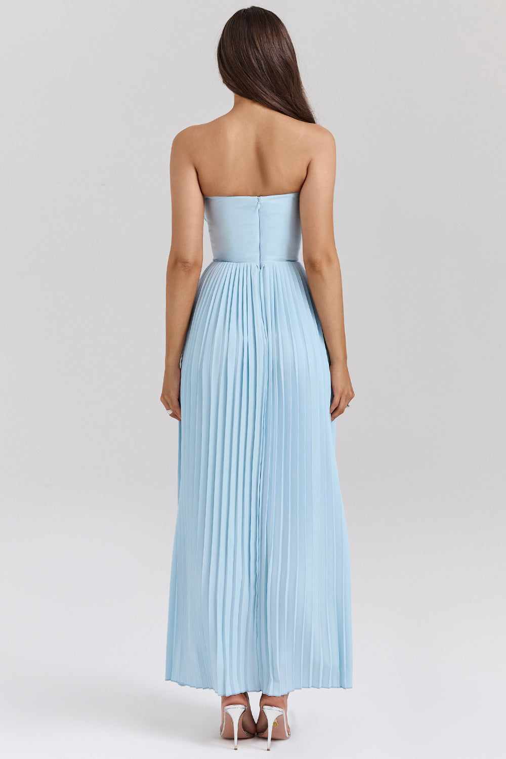 Ophélie Robe Longue Bleu Ciel