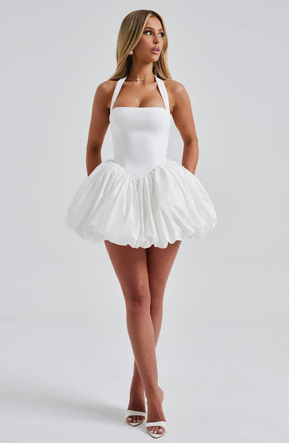 Maricia Short Dress - Ivory