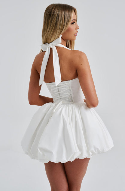 Maricia Short Dress - Ivory