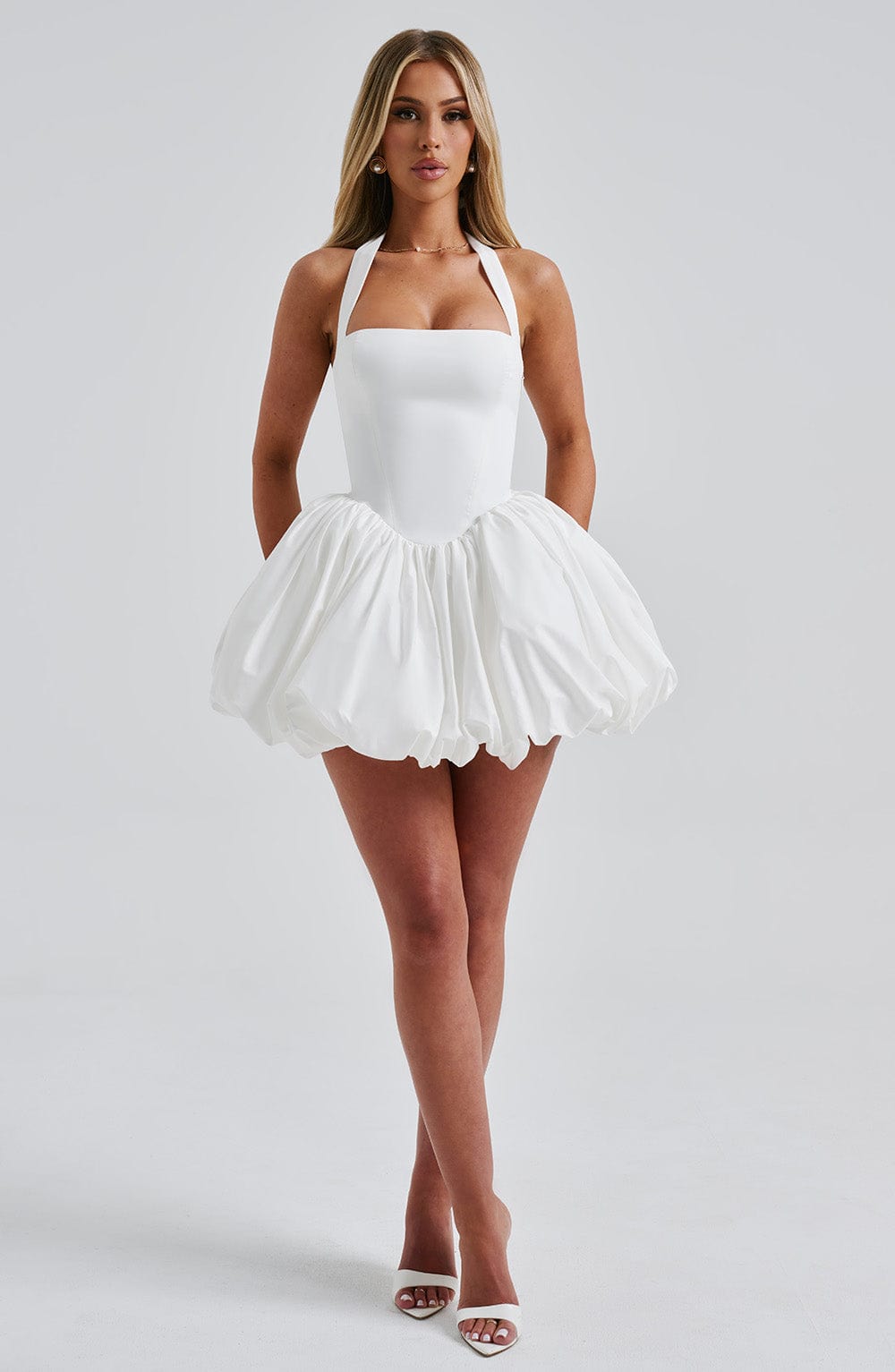 Maricia Short Dress - Ivory