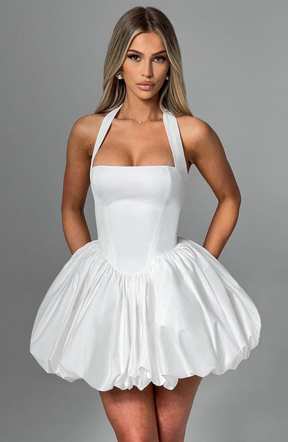 Maricia Short Dress - Ivory