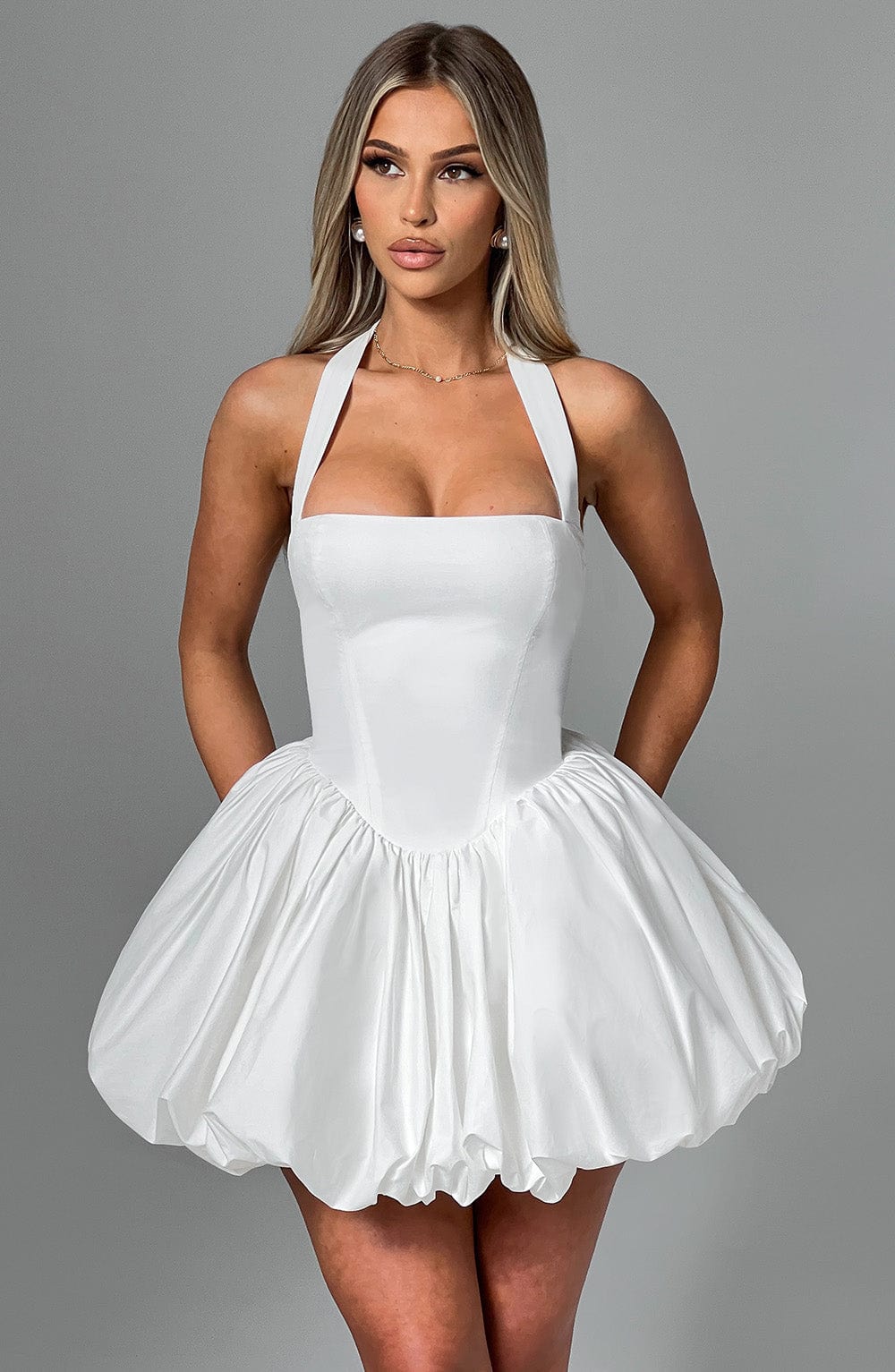 Maricia Short Dress - Ivory