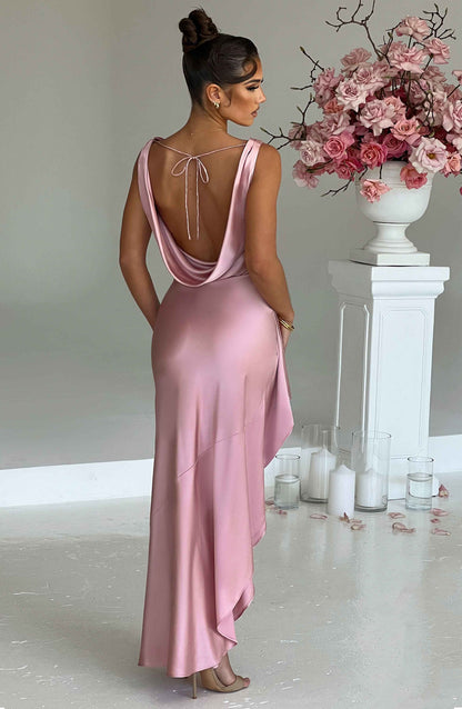 Robe longue Marilyn - Blush