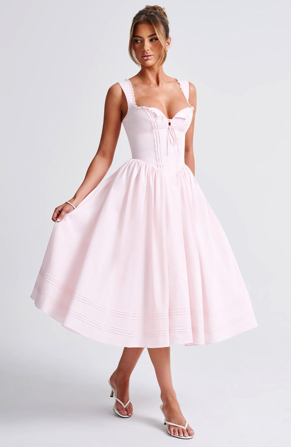 Marlena Midi Dress - Blush