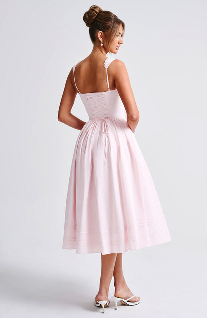 Marlena Midi Dress - Blush